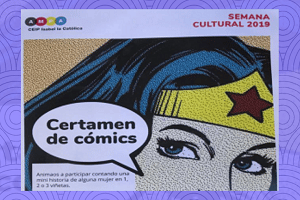 Certamen de cómics: Mujeres en la Historia y artistas en el cole